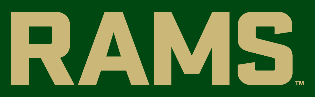 Colorado State Rams 2015-Pres Wordmark Logo v2 diy iron on heat transfer